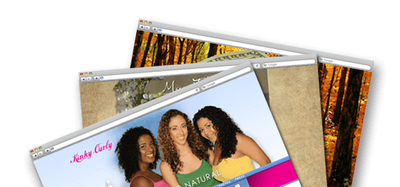 Web design portfolio screenshot images